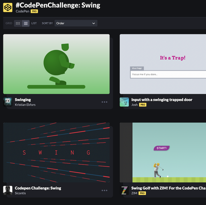 The 3rd week of the Get Moving challenge had swing! Check out the Pens ...